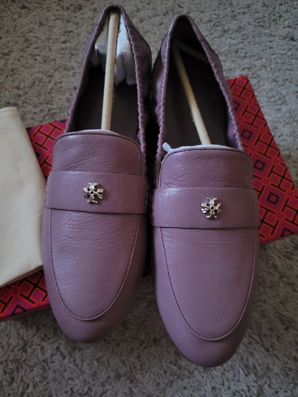 NIB Tory Burch Ballet Loafer Leather - 9